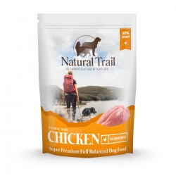 NATURAL TRAIL MONOPROTEIN CHICKEN - KURCZAK SASZETKA 500g